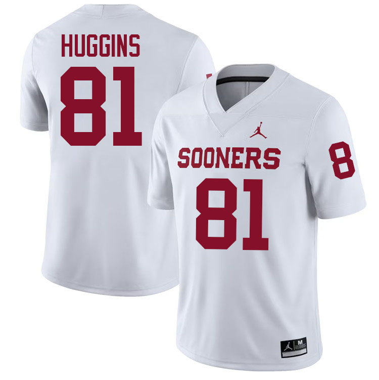 Will Huggins Oklahoma Sooners Jersey,Oklahoma Sooners Football Uniforms,Jersey-White